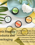 Lemon Sorbet Natural Lip Balm | Vegan, Hydrating & Nourishing | Plastic-Free, Handmade Lip Care
