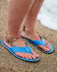 Waterproof Flip Flops for Women in Navy