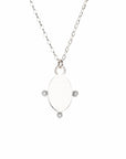 Morning Star Necklace Silver