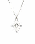 Morning Star Necklace Silver