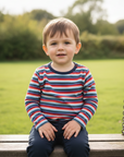 Cara Stripe Cotton Kids Top