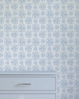 Octopus Wallpaper in Soft Muted Colours
