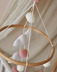 Handmade Little Hearts baby mobile-3