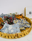 Hand Warmers – Soft Burnt Orange Highland Tartan