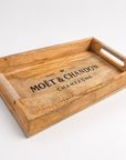 Wooden Serving Trays Moët & Chandon Champagne Serving Tray