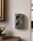 Double 2 Gang Cast Metal Toggle Light Switch | Industrial 2 Way