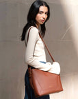 Oli Apple Bio Leather Crossbody Bag - Vegan, Adjustable & Eco-Friendly by Sook Stainable at brixbailey.com