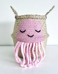 Pink Jellyfish Basket - Small