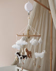Handmade Cattle babymobile-2