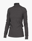 Premium Merino Wool Long Sleeve Shirt for Women