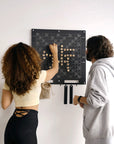 Dark Scrabble Wall Game
