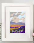 Dartmoor Travel Poster Print
