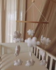 Handmade Clouds baby mobile-2