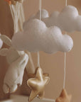 Handmade Bunny baby mobile-2