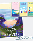 Devon is Heaven Coastal Print