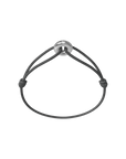 Mini Silver Soho Diamond Cord Bracelet