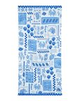 XL Grecian Shores Beach Towel