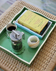 Allegra Wiggle Tray in Green