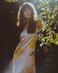 Vela Silk Dress in Flower Constellation