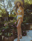 Cygnus Swimsuit in Flower Constellation