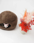 Nest Natural Sheepskin Pet Bed - Beige