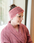 Adjustable Cotton Terry Spa Headband