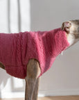 Woolen Dog Vest - Pink