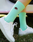 Save the Hedgehog Ribbed Bamboo Socks