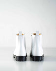 517 aka Aviator Boots - White