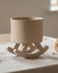 Chair whisky cup white( Rocky Chair)