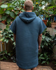 Cotton Waffle Surf Poncho