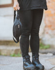 Leather Bum Bag No. 22 - Black