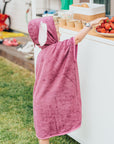 Toddler Short Sleeve Rabbit Poncho