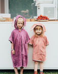 Toddler Short Sleeve Rabbit Poncho