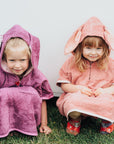 Toddler Short Sleeve Rabbit Poncho