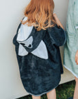 Bamboo Terry Bathrobe WOLF – For KIDS (Size 122-150)