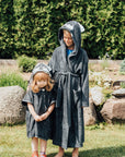 Bamboo Terry Bathrobe WOLF – For KIDS (Size 122-150)