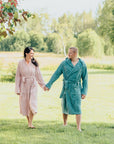 Unisex Hooded Bamboo Terry Bathrobe