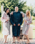 Unisex Hooded Bathrobe - Cotton Terry