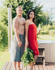 Spa Wrap for Women - Cotton Terry