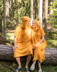 Short-Sleeve Poncho TEDDY - Bamboo Terry