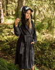 Bamboo Terry Bathrobe WOLF – For KIDS (Size 122-150)