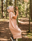Short-Sleeve Poncho KOALA - Bamboo Terry