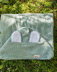 Hooded Baby Bath Towel with Teddy Ears