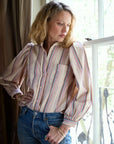 Ingrid blouse sunwash stripe