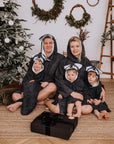 Toddler Bamboo Terry Long-Sleeve Poncho with Hood
