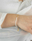 Half Chain Pearl Bracelet