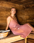 Spa Wrap for Women - Cotton Waffle