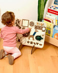 Wooden Busy Board for Toddlers-2