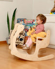 Toddler Rocking Chair and Table Set: Eco-Friendly by Kidodido-3